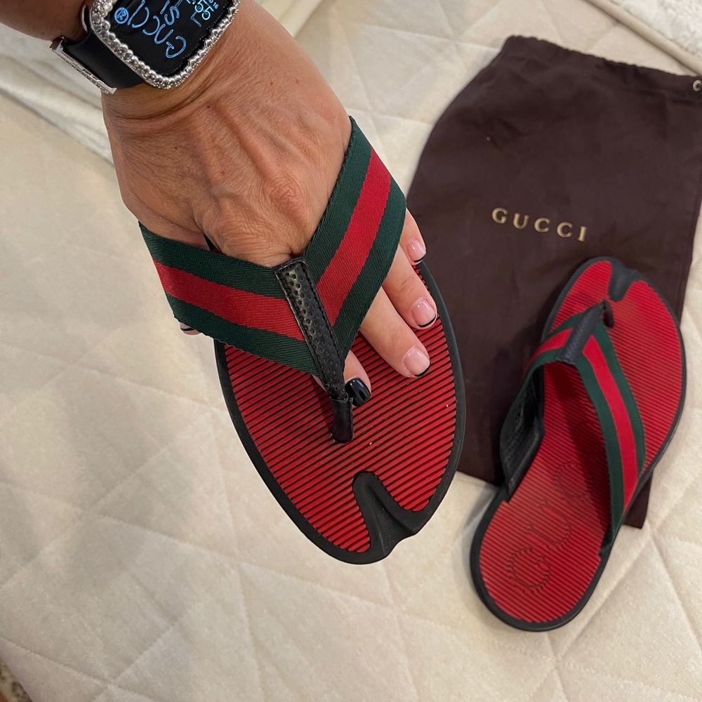 Mens Spa Gucci Flipflops